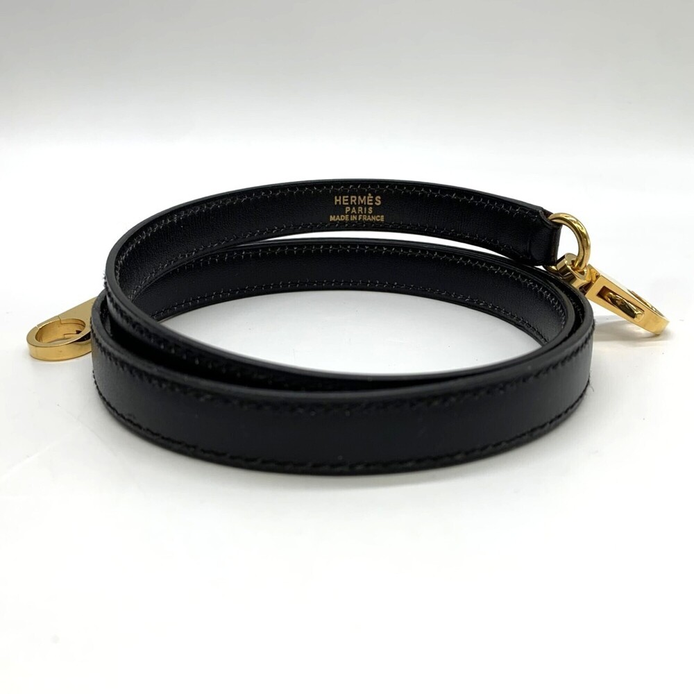 HERMES Kelly 32 Handbag, Sellier stitching, ○Y stamp, Box calf leather, Black... - Picture 11 of 12